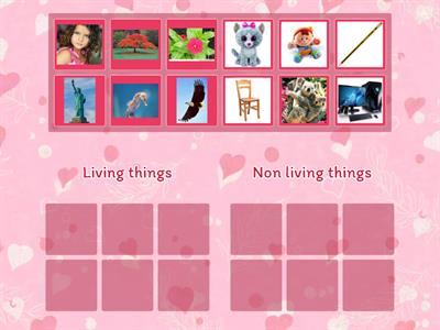Living and non-living things