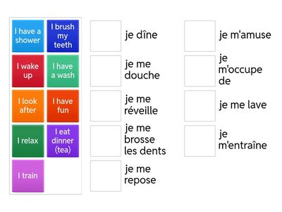 FRENCH DAILY ROUTINE