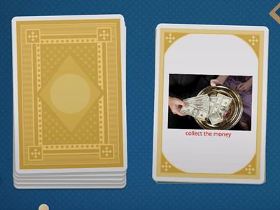 Present Continuous passive speaking cards