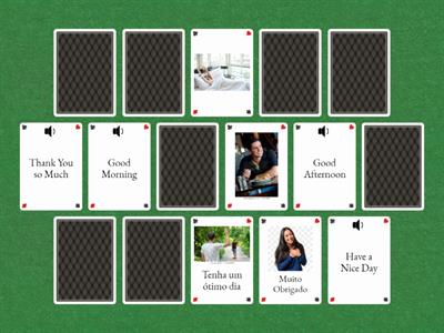 Jogo da Memória - Greetings, Farewells and Introductions