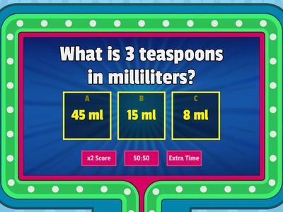 Converting Units of Volume and Capacity