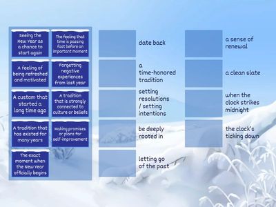 New YEar traditions part 4