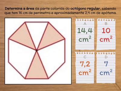 Áreas e perímetros: problemas