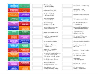 Wortschatz C1/ Wirtschaft 