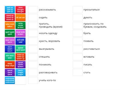 Gateway A2 Irregular verbs Part 3