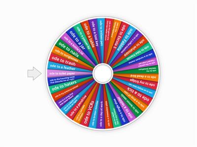 Ode wheel of luck