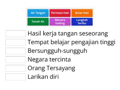 SUAI PADAN SIMPULAN BAHASA