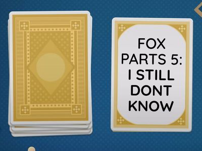 FAST FLASH FOX PARTS CARDS