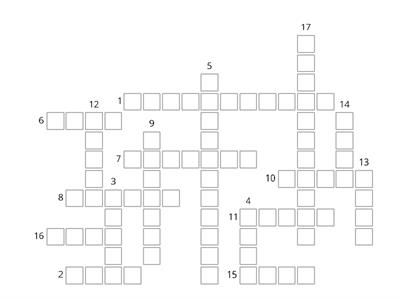 English crossword 6 (Italian - English)