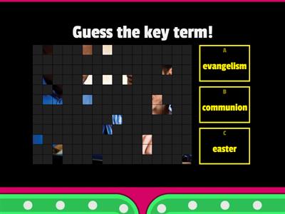 Christian Practices Quiz