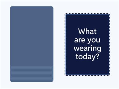 Present continuous speaking