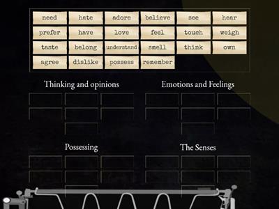 Stative Verbs