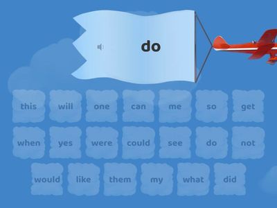 Sight Words - J.B. List 3