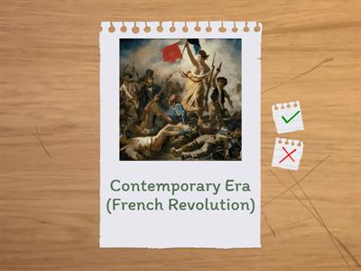 Which is this History Period? [Vocabulary]