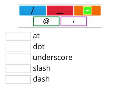 email symbols