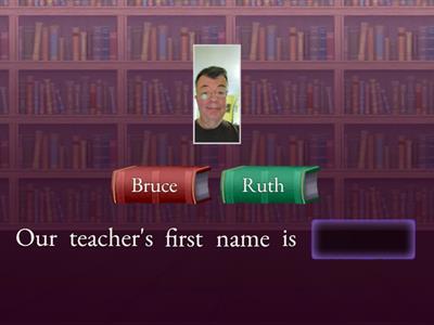 Example Complete Sentence Game