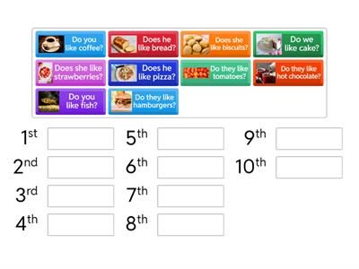 do - does like (interrogative)