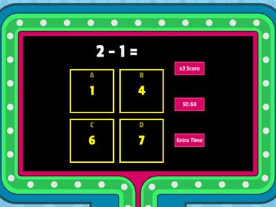 Subtraction within 10