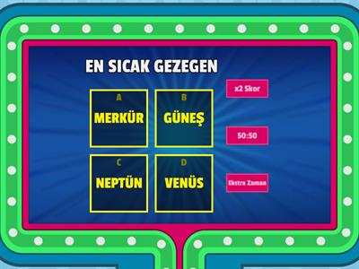 6. SINIF FEN GEZEGENLER