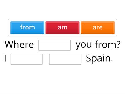 Where are you from?