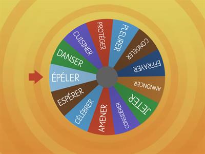 VERBES DU 1er GROUPE