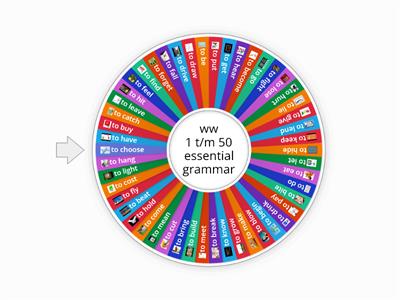 irregular verbs