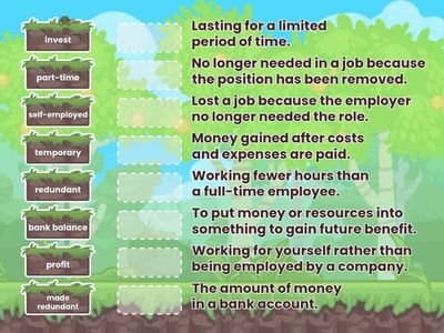 new close up b1+ u9 working life - vocabulary