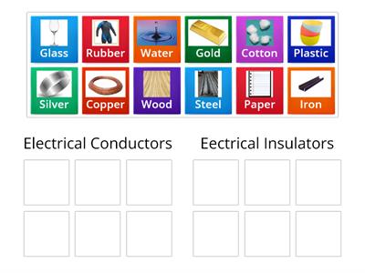 Sorting Conductors and Insulators