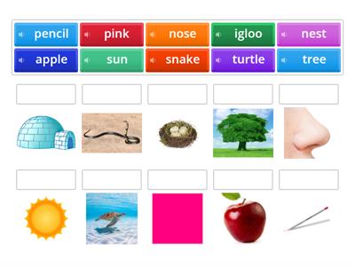 Phonics: Unit 1 - s-t-a-p-i-n - matching pairs