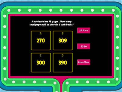 multiplication word problems 1