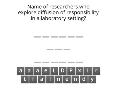 Factors affecting bystanderism