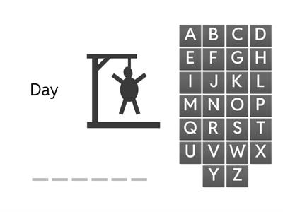 Hangman: A1 beginnings