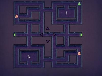 Il labirinto spaventoso (articoli determinativi)