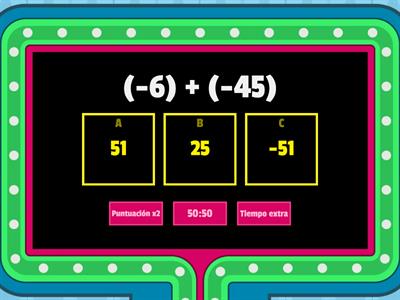 Operaciones combinadas