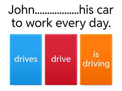 Present Simple Tense and Present Continuous Tense