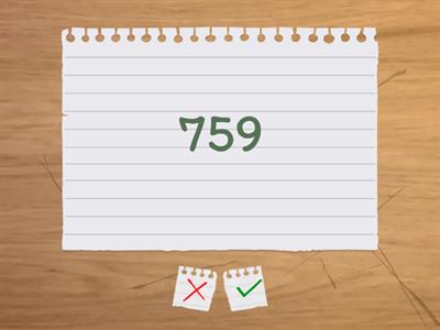 Random numbers 100-1000