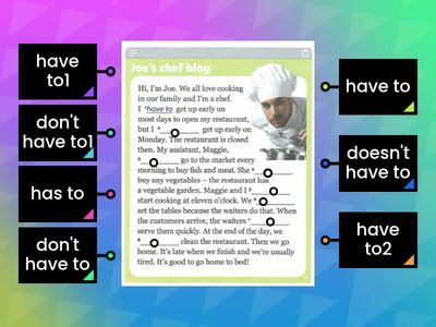 Go getter 4 2.2 WB p.17 ex.1