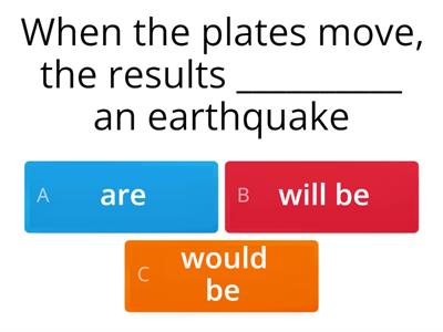 ZERO, FIRST, AND SECOND CONDITIONALS
