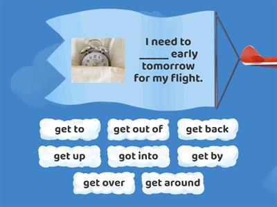 get phrasal verbs