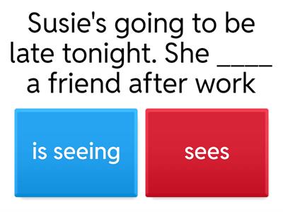 action / non-action verbs