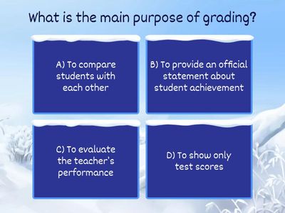 Assessment & Student