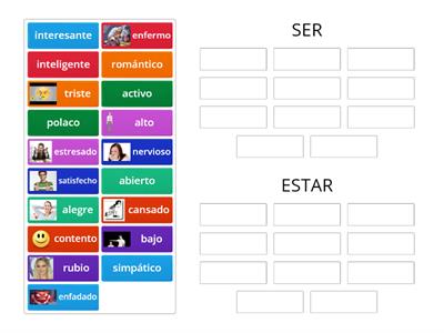 Ser/Estar