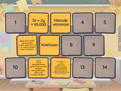 SISTEM PERSAMAAN LINEAR DUA VARIABEL (MATEMATIKA 8)
