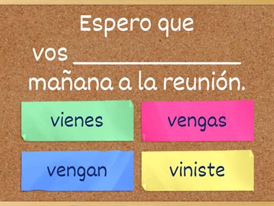 Trabajemos la morfosintaxis desde la corrección de oraciones subordinadas.