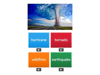 Natural Disasters Quiz