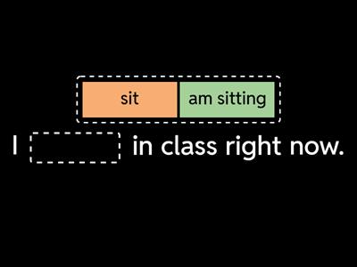 Present Continuous vs Simple Present