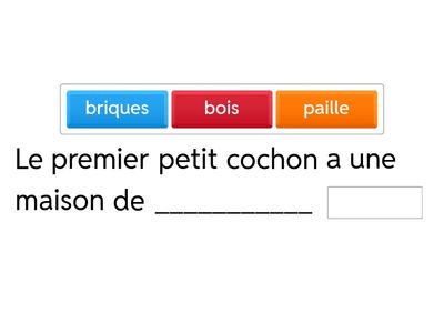 TPC A-F: choisis le bon mot 