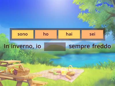 ESPRESSIONI CON ESSERE / AVERE