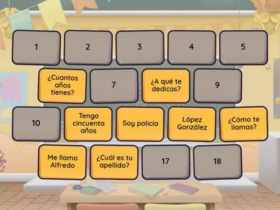 Dar y pedir información personal