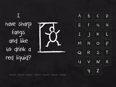 Halloween Hangman